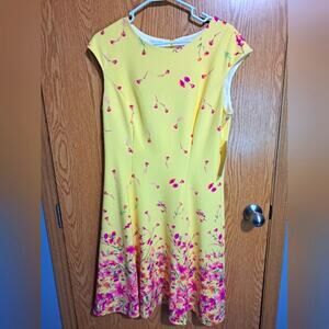 🌈London Style Collection, 12, yellow with pink floral